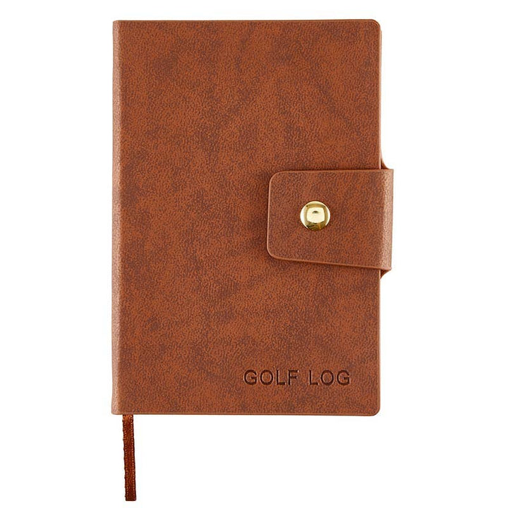 Brown Leather Golf Log