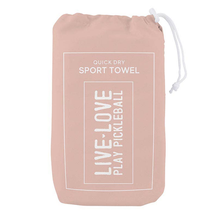 "Live Love Play Pickleball" Sport Towel