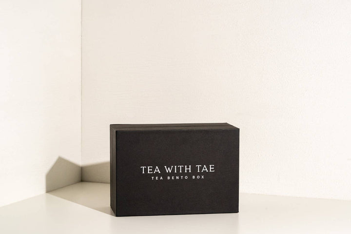 Elegant, modern Spa Collection Tea Bento Box exterior featuring sleek design, perfect for gifting.