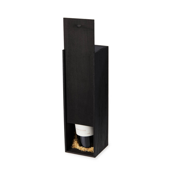Black Wood Wine Gift Box