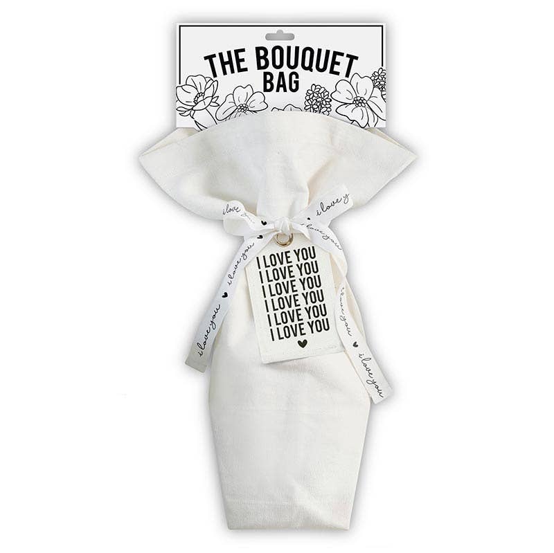 "I Love You" Bouquet Bag