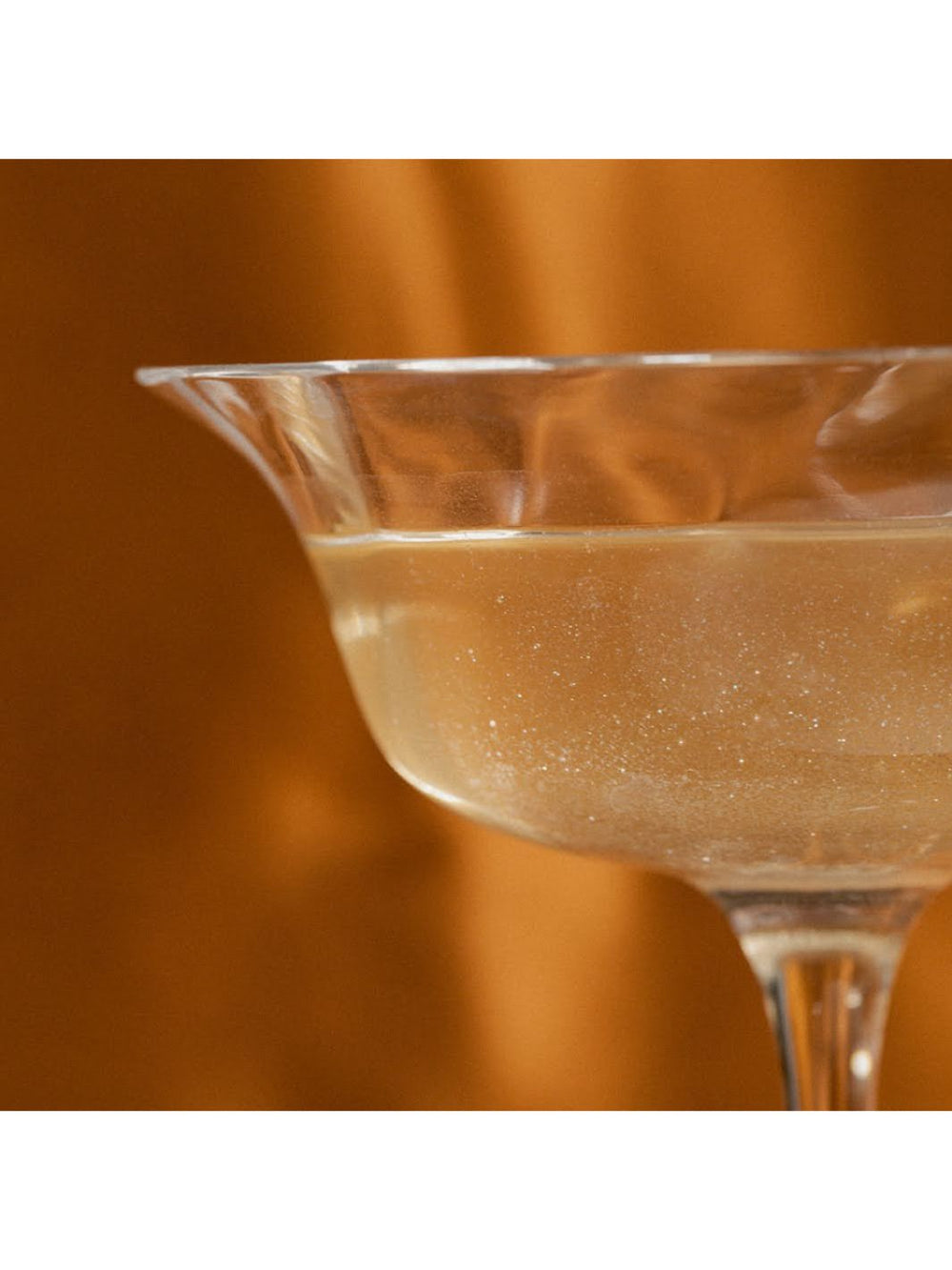 Champagne Cocktail Crystal Kit  displaying a Shimmery Instant Mimosa.
