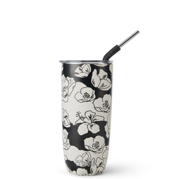 Charcoal Bloom Tumbler