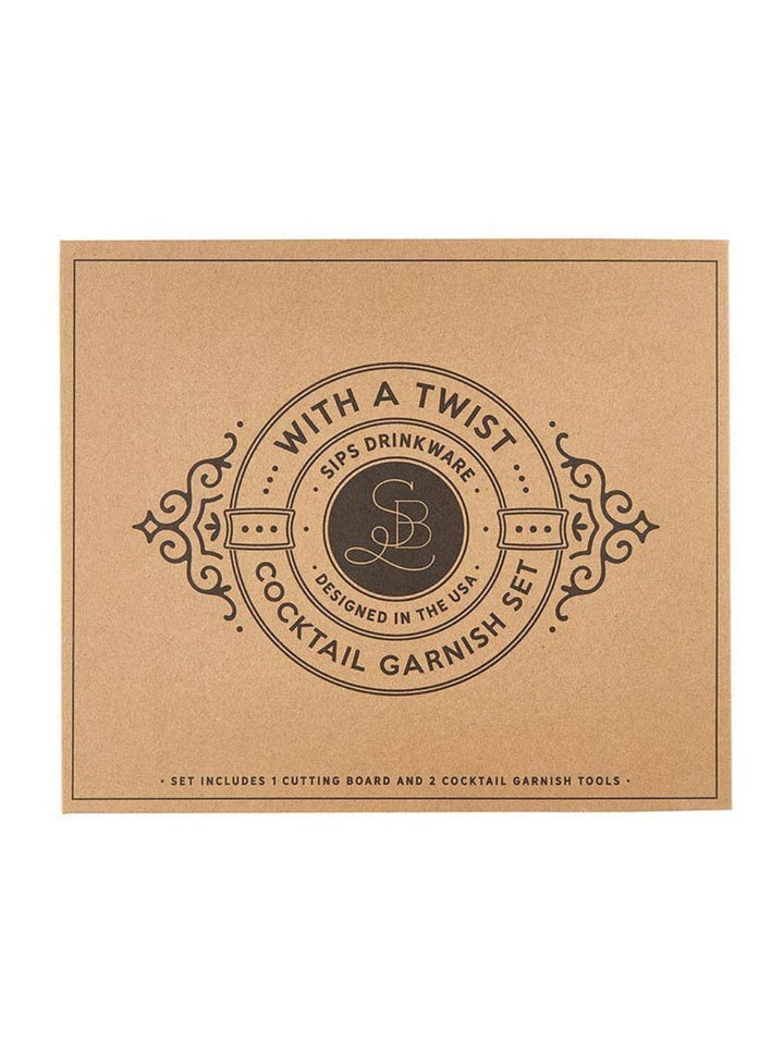 Cocktail Garnish Book Box