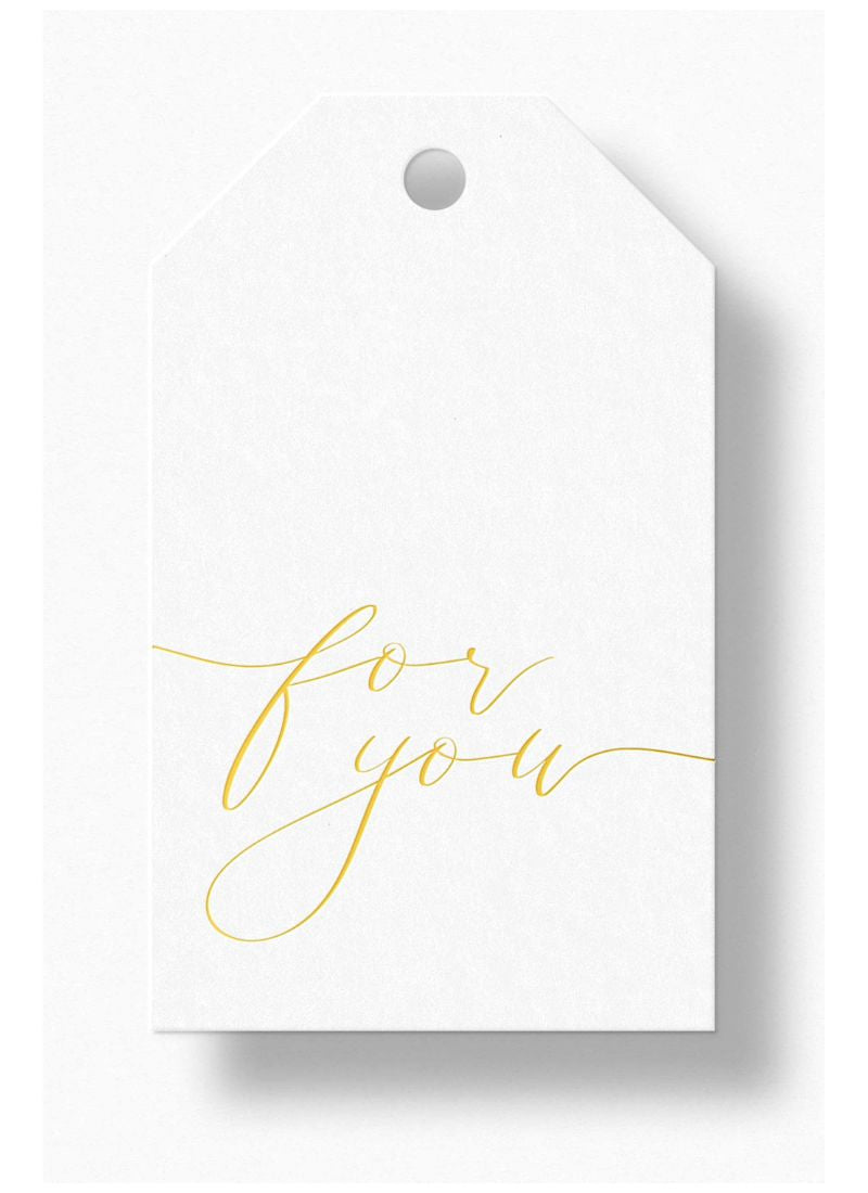 "For You" Gift Tag