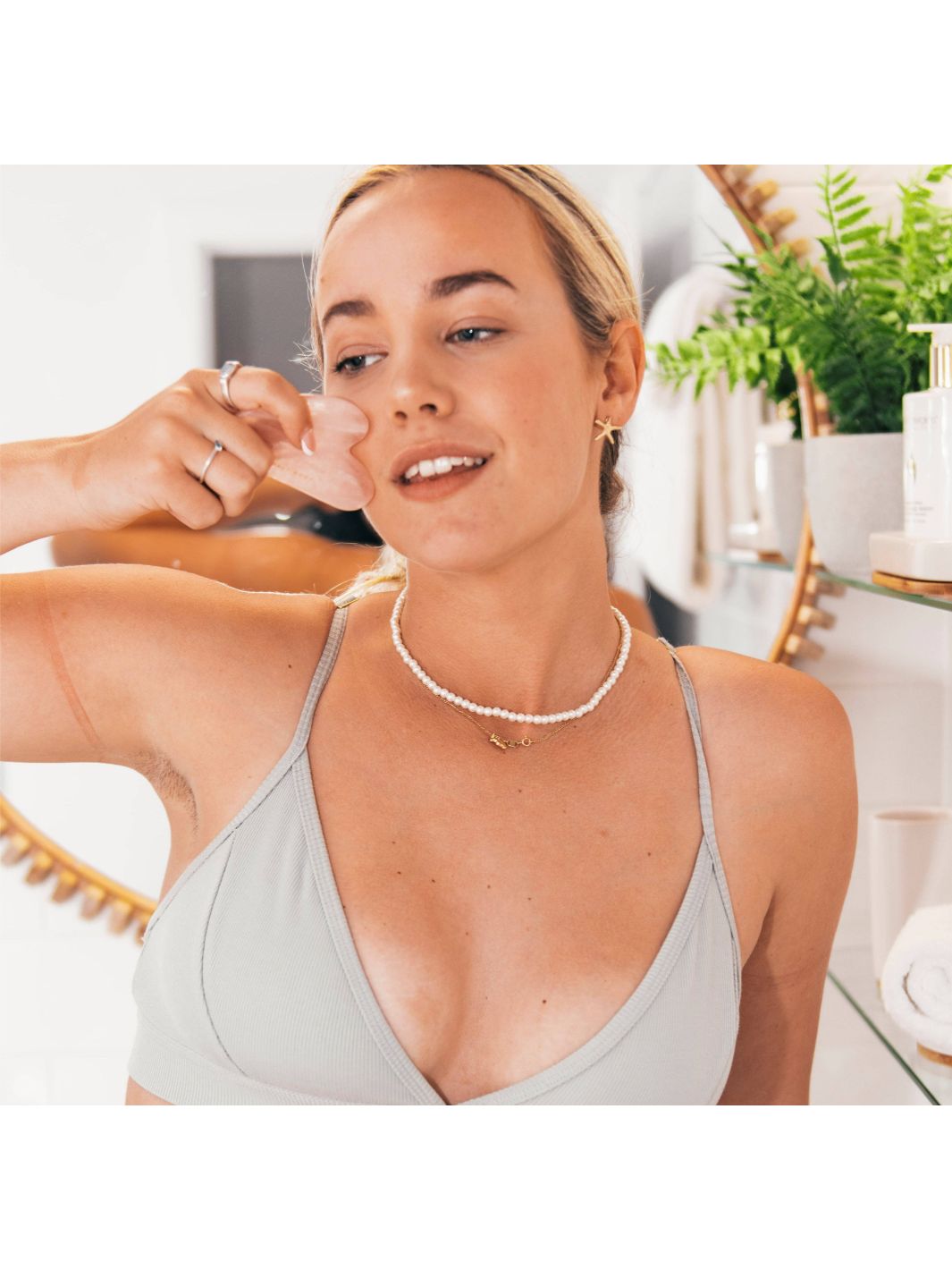 Rose Quartz Gua Sha