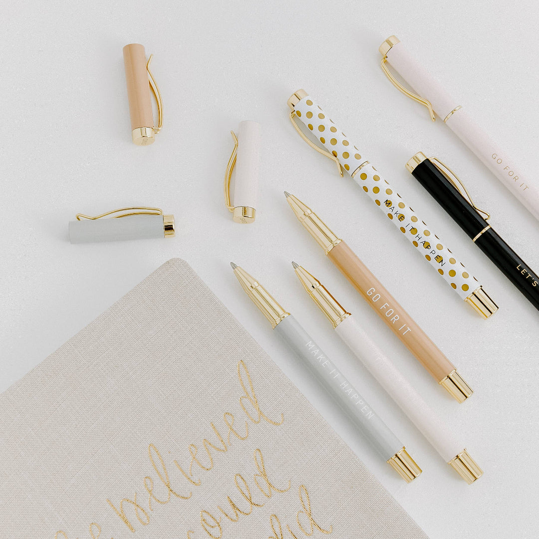 Go For It Inspirational Pen Set
