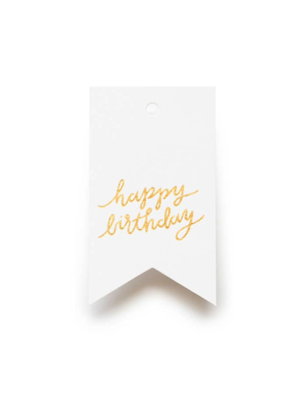 "Happy Birthday" Gift Tag