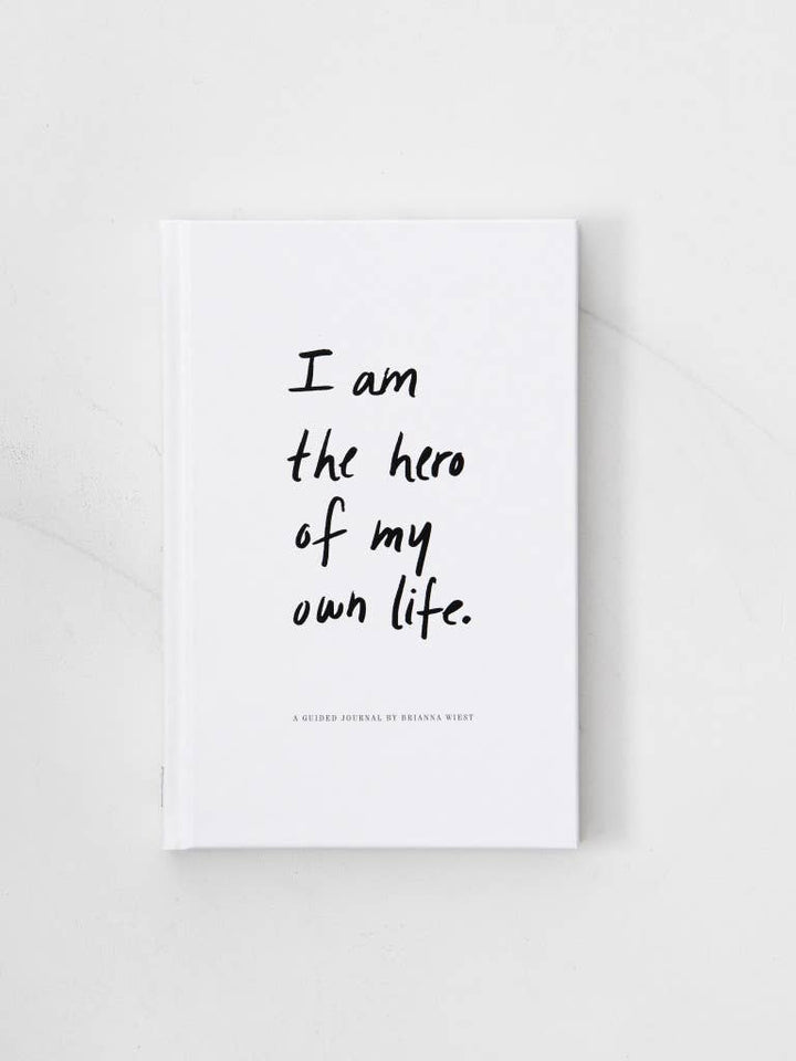 Close-up of the journal’s hardcover design with elegant lettering.Comes with a black ribbon bookmark.