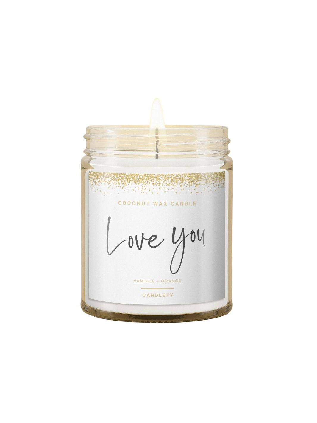 "Love You" Gift Candle