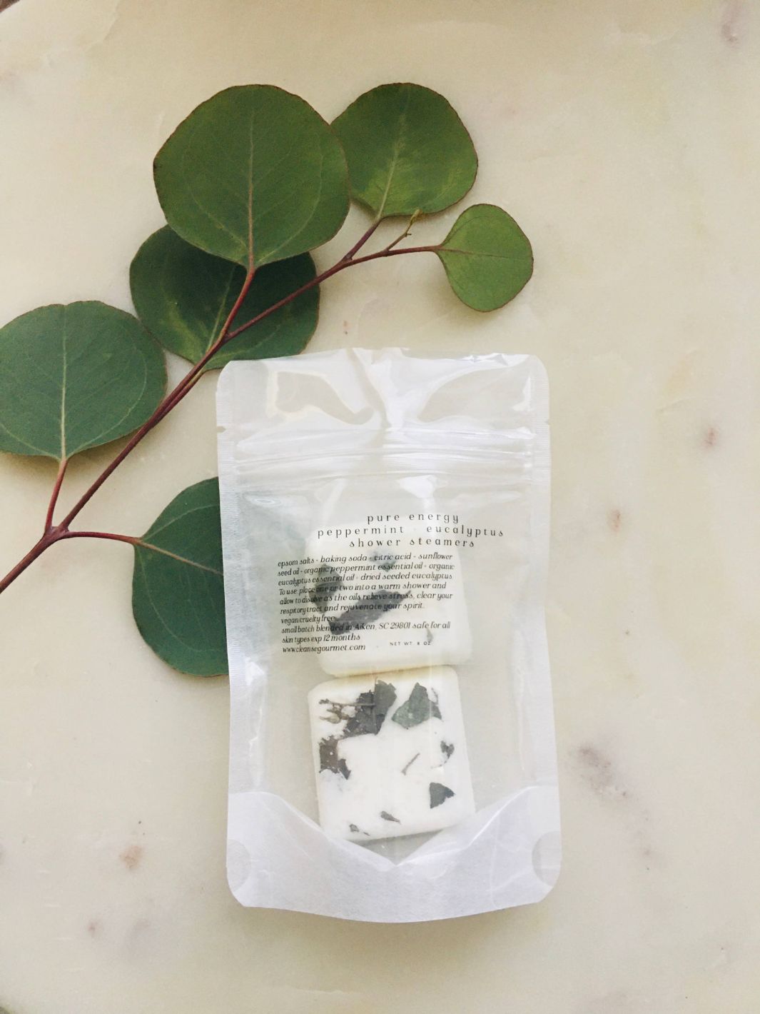 Eucalyptus + Peppermint Shower Steamers
