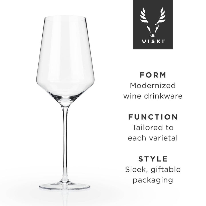 Raye Crystal Wine Glass: Form, Function and Style.