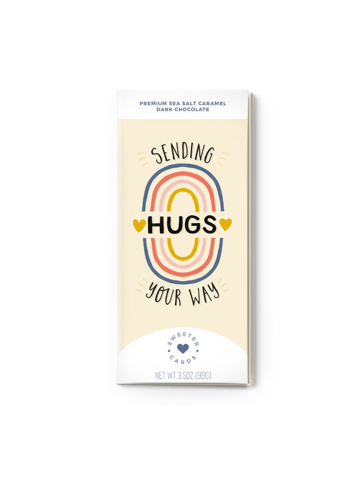 "Sending Hugs" Card with Chocolate