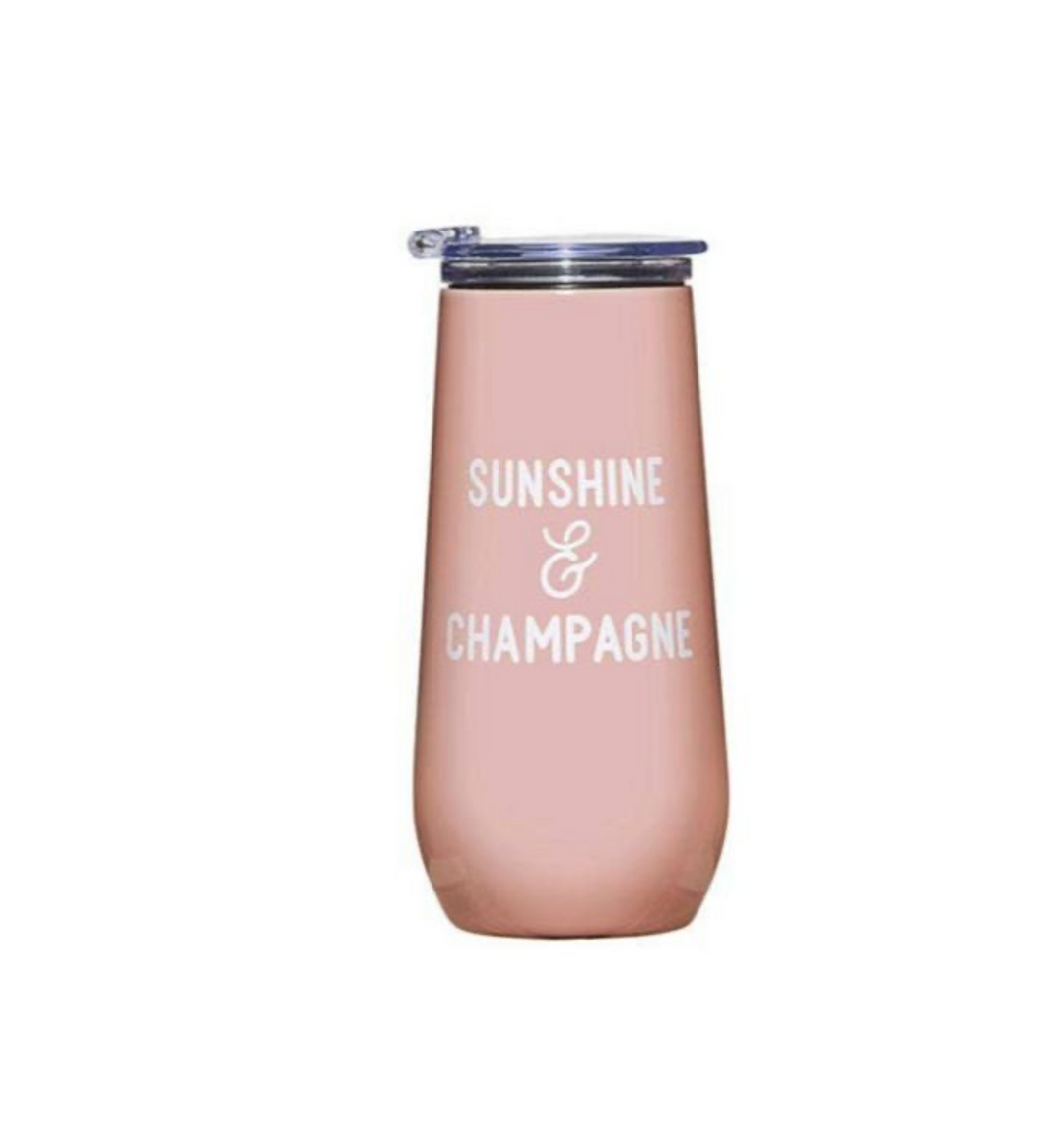 Sunshine & Champagne Tumbler 
