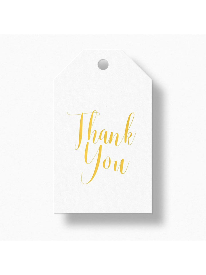 "Thank You" Gift Tag