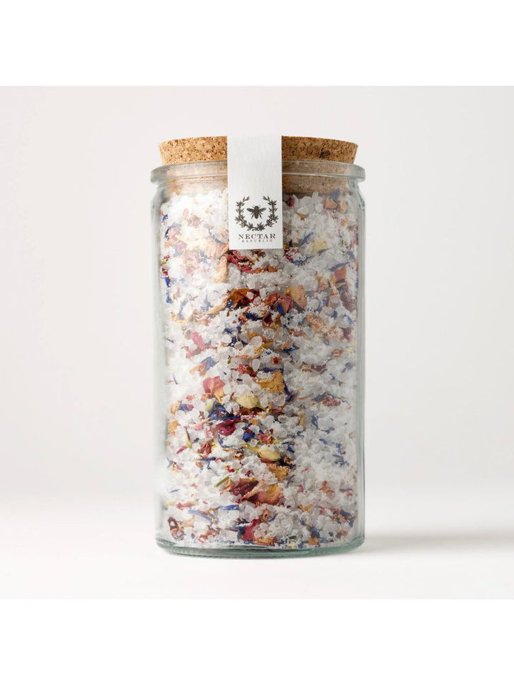 Wildflowers Large Bath Soak in a 16oz jar.
