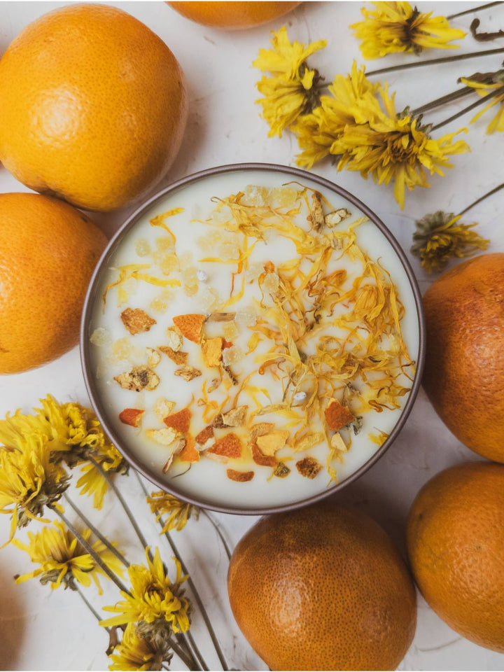 Zesty Orange Ginger Marigold Candle