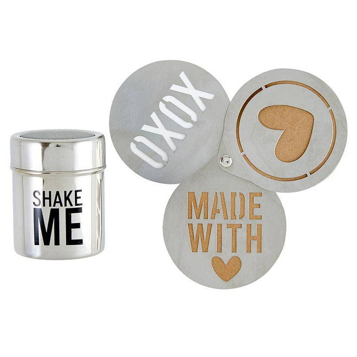 Made with Love Topping Stencils & Shaker