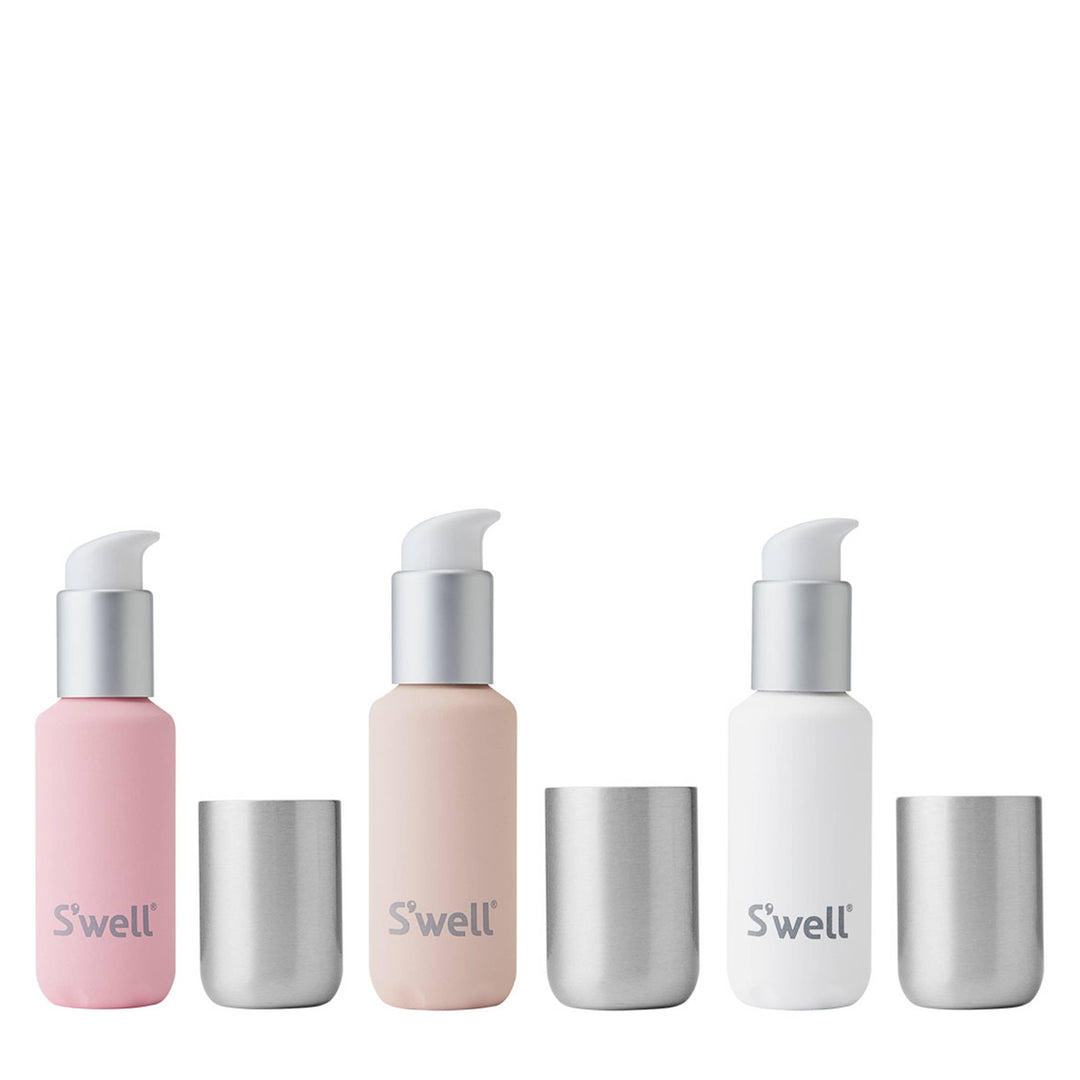 Pink Travel Bottle Set